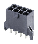 MOLEX 46207-0008 Pin Header, Power, Wire-to-Board, 4.2 mm, 2 Rows, 8 Contacts, Through Hole Straight