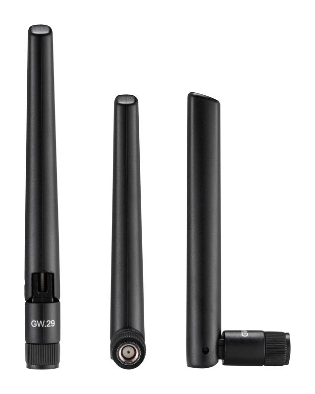 TAOGLAS GW.29.A153 RF Antenna, 2.4 to 2.5GHz, Bluetooth / BLE / WiFi / WLAN, 2.32dBi, 50 ohm, RP SMA Connector