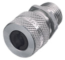HUBBELL WIRING DEVICES SHC1010 CONDUIT CORD CONNECTOR, ALUMINUM