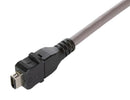 HARTING 09451829003 Modular Connector, IX Type B Plug, 1 x 1 (Port), 10P8C, IP20, Cable Mount