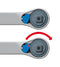 GEDORE 1436686 Reversible Ratchet, Chrome Vanadium Steel, 1/2" Drive, 275 mm Length