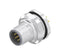 AMPHENOL CONEC 43-01034 Sensor Connector, M12, Male, 8 Positions, PCB Pin, Straight Panel Mount