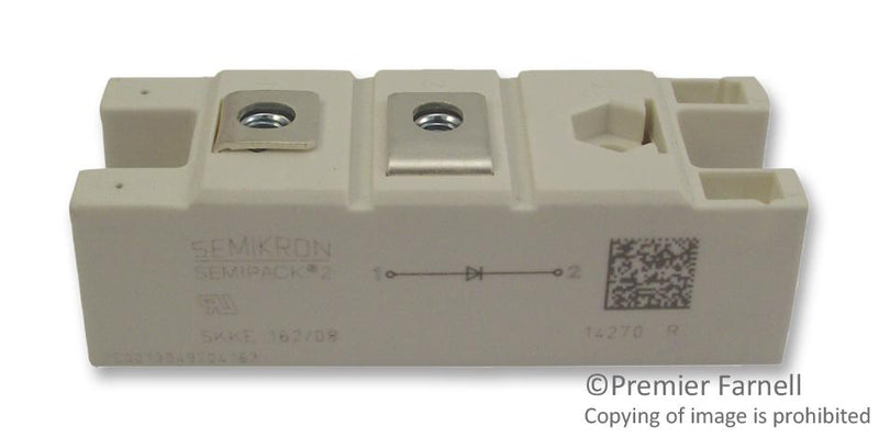 Semikron SKKE 162/08 SKKE 162/08 Diode Module 800 V 195 A 1.5 Single 2 Pins