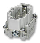 PHOENIX CONTACT 1648115 Heavy Duty Connector Insert, Heavycon, 6 Contacts, 2 Row, Plug, Pin