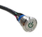 MULTICOMP PRO MPB19-A0F11E-712-T1Q Vandal Resistant Switch, Ring Illuminated, 12V, MPB19/25 Series, 19 mm, SPST-NO, SPST-NC