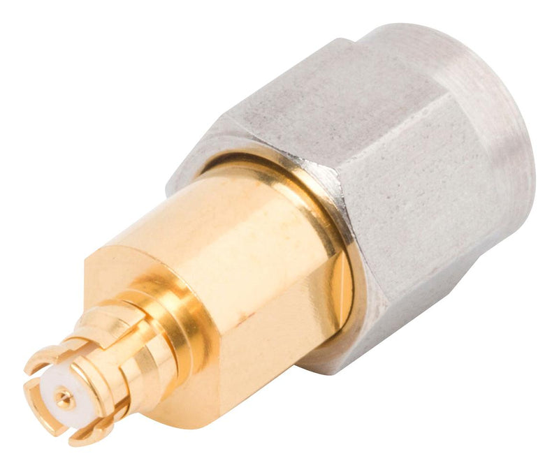 AMPHENOL SV MICROWAVE 1112-6216 RF / Coaxial Adapter, SMP, Jack, 2.4mm Coaxial, Plug, Straight Adapter, 50 ohm
