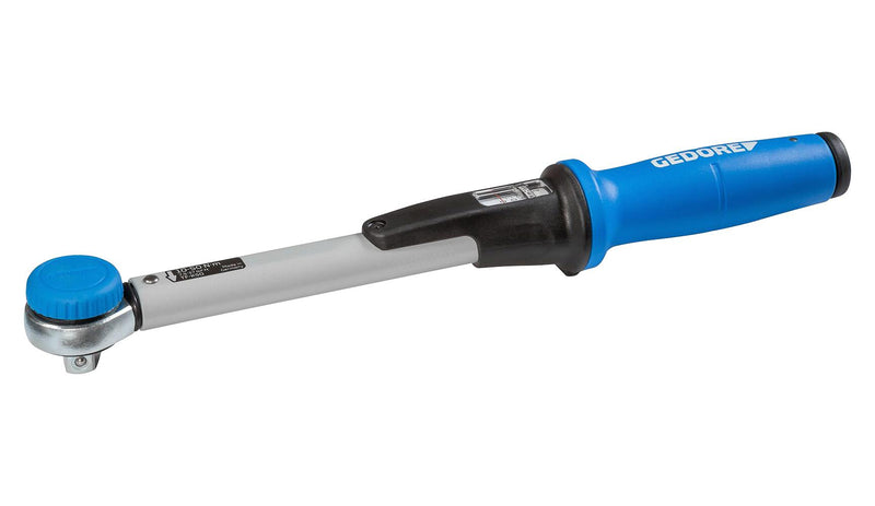 GEDORE 3288242 Torque Wrench, 10mm Drive, 303mm OAL, 10N-m to 50N-m, TORCOFIX-K Series