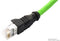 METZ CONNECT 142M2X25010 Sensor Cable, X-Code, Cat6, RJ45 Plug, M12 Receptacle, 8 Positions, 1 m, 3.28 ft