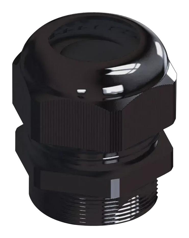 ESSENTRA COMPONENTS CG-PG11-2-BK CBL GLAND, PG11, 5-10MM, BLACK, NYLON 6