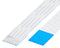 GCT 10-12-D-0228-C-4-08-4-T FFC / FPC Cable, 12 Core, 1 mm, Opposite Sided Contacts, 9 ", 228 mm, White