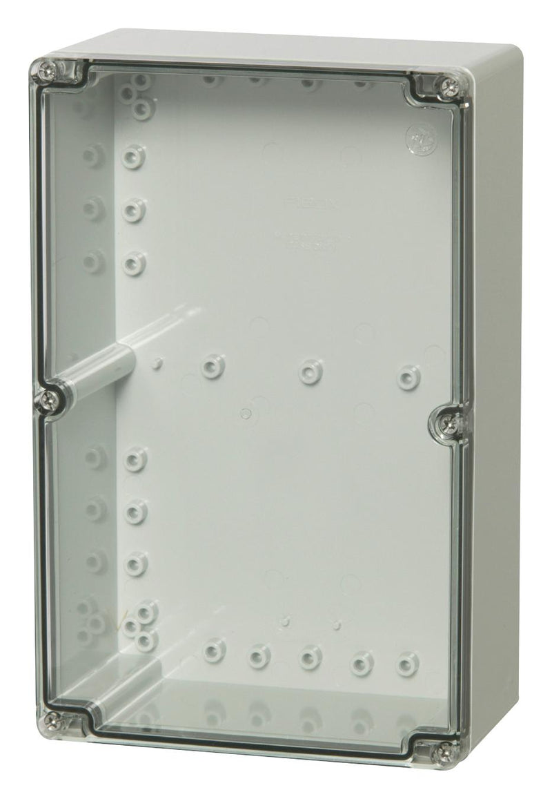 FIBOX PCT 162412 ENCLOSURE Plastic Enclosure, Multipurpose, Polycarbonate, 164 mm, 244 mm, 120 mm, IK07, IK08, IP66, IP67