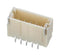 HARWIN M40-4010546R Pin Header, Wire-to-Board, 1 mm, 1 Rows, 5 Contacts, Surface Mount Right Angle, M40 Series