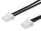 MOLEX 226207-1024 Cable Assembly, Mini-SPOX Receptacle to Mini-SPOX Receptacle, 2 Ways, 2.5 mm, 1 Row, 600 mm