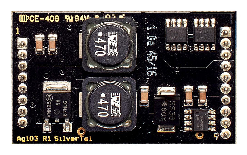 SILVERTEL AG103 Solar Battery Charger Module, Sealed Lead Acid, 1.2 to 12 Ah, 9 to 36 V Supply, 12 V Out, DIL