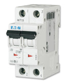 EATON MOELLER FAZ6-C4/2 Thermal Magnetic Circuit Breaker, C Type, FAZ, 4 A, 2 Pole, 400 V, DIN Rail, Panel