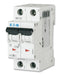 EATON MOELLER FAZ6-C4/2 Thermal Magnetic Circuit Breaker, C Type, FAZ, 4 A, 2 Pole, 400 V, DIN Rail, Panel