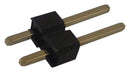 Multicomp PRO 2211S-02G 2211S-02G Pin Header Board-to-Board 2.54 mm 1 Rows 2 Contacts Through Hole Straight 2211S