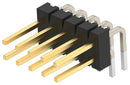 TE CONNECTIVITY 5-146309-5 Pin Header, Board-to-Board, 2.54 mm, 2 Rows, 10 Contacts, Through Hole Right Angle