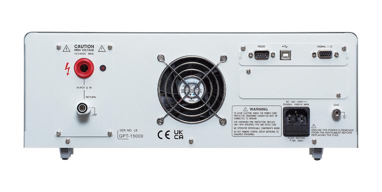 GW INSTEK 01PT15K500GT Electrical Safety Tester, 7" TFT LCD, Manual/Auto Mode, DC Withstanding Voltage, 50V to 12kV