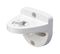 PATLITE SZK-002W Wall Mount Bracket, LR4/LR5 Series LED Signal Tower, Indoor, IP65, Polycarbonate, Off White