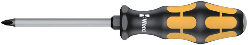 WERA 05017052001 Screwdriver, Pozidriv, PZ2, 100 mm Blade, 205 mm Overall