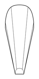 IDEAL-TEK 00 CF SA Tweezer, Precision, 130 mm, Stainless Steel Body, Carbon Fibre Tip 7.64014E+12