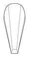 IDEAL-TEK 00 CF SA Tweezer, Precision, 130 mm, Stainless Steel Body, Carbon Fibre Tip 7.64014E+12