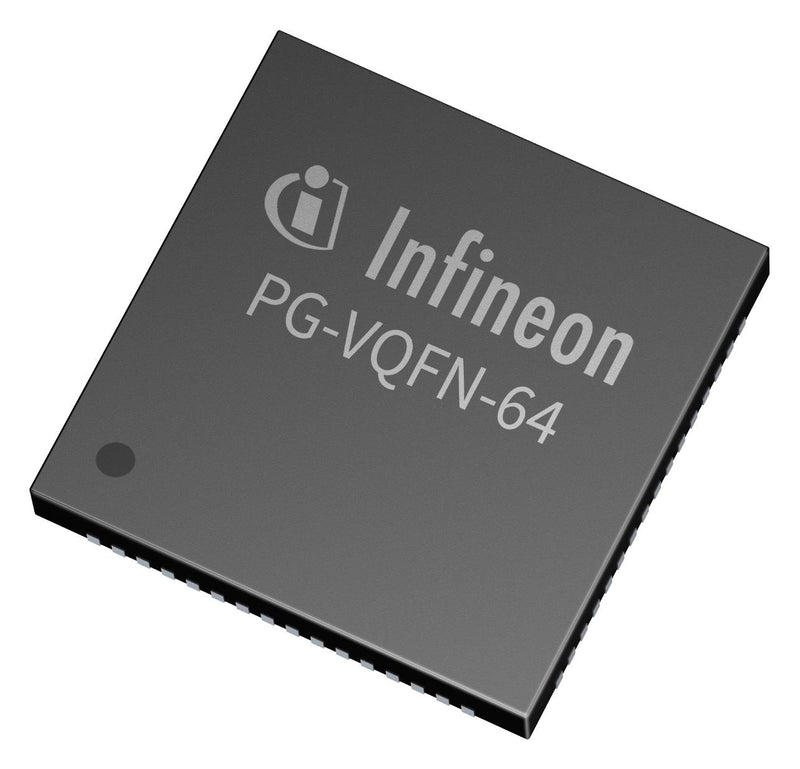 INFINEON XMC1403Q064X0200AAXTMA1 ARM MCU, XMC1000 Family XMC1400 Series Microcontrollers, ARM Cortex-M0, 32 bit, 48 MHz, 200 KB