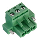 Wurth Elektronik 691343710003 691343710003 Pluggable Terminal Block 5 mm 3 Ways 24AWG to 12AWG 3.31 mm&Acirc;&sup2; Screw 20 A