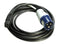 MULTICOMP PRO GW-151823 Mains Power Cord, IEC 60309 to IEC 60320-1 C19, 5 m, 16 A, 250 V, Black, MP-IP44 Commando Series