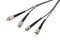 L-COM FODFC-ST-04 Fibre Optic Cable, Multimode, 2 Fibres, 62.5&micro;m/125&micro;mDia, FC-ST Duplex, 4m