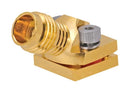 JOHNSON - CINCH CONNECTIVITY 148-0791-301 RF / Coaxial Connector, 1.85mm Coaxial, 30&deg; Angle Jack, Screw, 50 ohm, Beryllium Copper