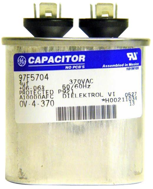 GENTEQ 97F5704 ALUMINUM ELECTROLYTIC CAPACITOR 4UF 370V