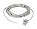 L-COM ECF504-B-5M USB Cable, Type B Receptacle to Free End, 5 m, 16.4 ft, USB 2.0, Light Grey