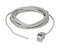 L-COM ECF504-B-5M USB Cable, Type B Receptacle to Free End, 5 m, 16.4 ft, USB 2.0, Light Grey
