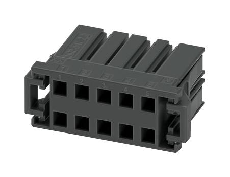 PHOENIX CONTACT 1376629 Connector Housing, 2 Row, CONNEXIS DD Series, Receptacle, 10 Ways, 5.08 mm