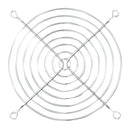 HIGHLAND HIG-W120 Fan Finger Guard, Steel - Wire Form, 120mm Axial Fans, 104.8 mm, Bright Nickel Chrome