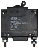 TE CONNECTIVITY 3-1393254-2 Thermal Magnetic Circuit Breaker, W9 Series, 50 A, 1 Pole, 277 V, Panel