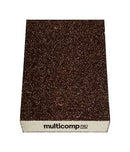 MULTICOMP PRO MP013568 Sanding Sponge, P60 Grit, 100mm x 70mm x 25mm Size, Aluminium Oxide