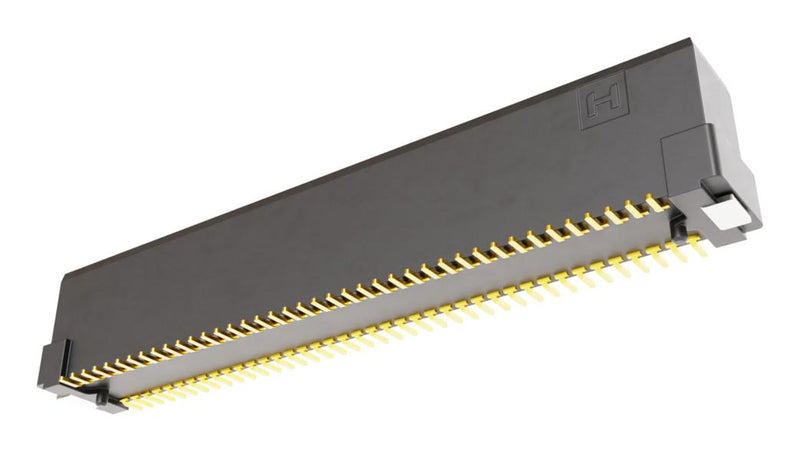 HARWIN F30-10008045R Mezzanine Connector, Receptacle, 0.8 mm, 2 Rows, 80 Contacts, Surface Mount Straight