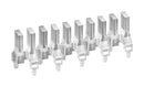 MENTOR 1274.1016 Light Pipe, Polycarbonate, 15 mm, 6 Pipes, Rectangular, PC Board, Transparent