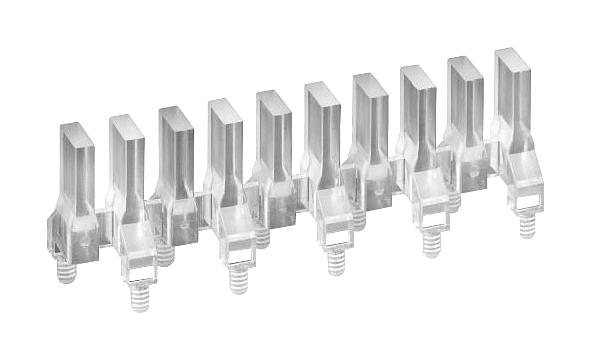 MENTOR 1274.1016 Light Pipe, Polycarbonate, 15 mm, 6 Pipes, Rectangular, PC Board, Transparent