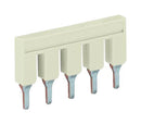 WAGO 2006-405 Jumper (Busbar), Jumper, WAGO TOPJOB S Terminal Blocks - 2006 Series, 5 Ways, 2006-40x Series