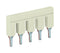 WAGO 2006-405 Jumper (Busbar), Jumper, WAGO TOPJOB S Terminal Blocks - 2006 Series, 5 Ways, 2006-40x Series