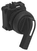 ALCOSWITCH - TE CONNECTIVITY ISE222LN2 Rotary Switch, w/o Contact Block, 2 Position, 1 Pole, 45 &deg;, 6 A, 230 V, ISE Series