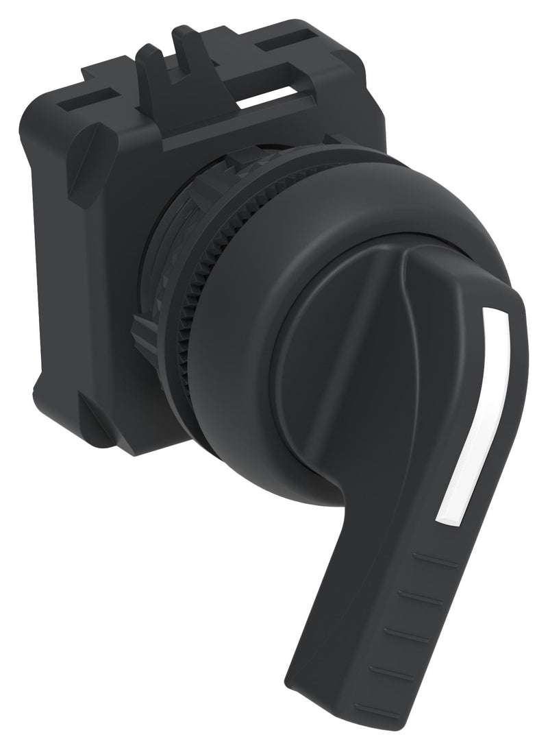 ALCOSWITCH - TE CONNECTIVITY ISE222LN2 Rotary Switch, w/o Contact Block, 2 Position, 1 Pole, 45 &deg;, 6 A, 230 V, ISE Series