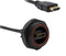 BULGIN LIMITED PX0869/1M00. CABLE ASSY, 19P HDMI RCPT-PLUG, 3.28