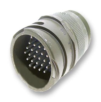 ITT CANNON CA3101E28-51PBF42 Circular Connector, CA Series, MIL-DTL-5015 Series, Cable Mount Receptacle, 12 Contacts, Solder Pin