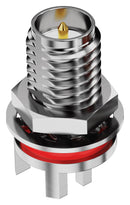 GCT RFPC-SMA32-FN-175-A RF / Coaxial Connector, SMA RP Coaxial, Straight Bulkhead Jack, Board Edge / End Launch, 50 ohm