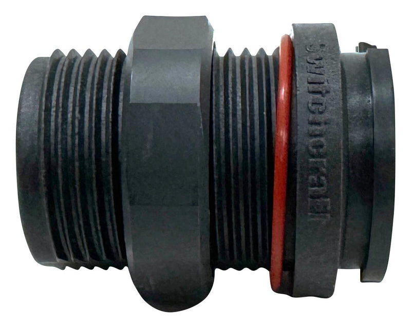 SWITCHCRAFT/CONXALL EP7P3M10 CIRCULAR CONNECTOR, PLUG, 3POS, SCREW